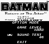 Batman Return Of The Joker screenshot 4 for GameBoy